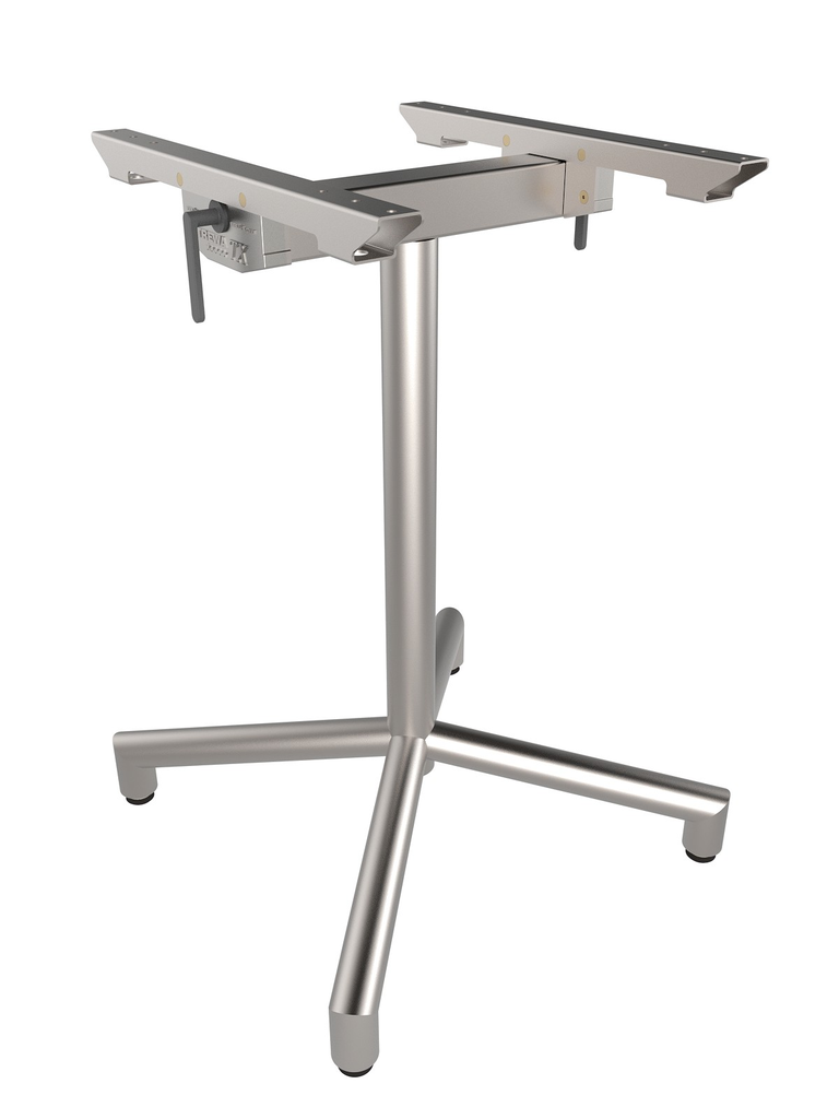 Outdoor-Tischgestell TREWA T1 Kreuzfuss 67 x 67 cm