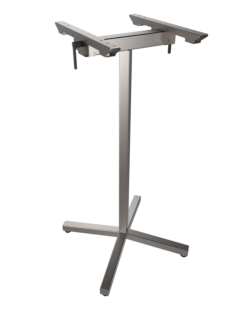 Outdoor-Stehtischgestell TREWA T2 Kreuzfuss 67 x 67 cm