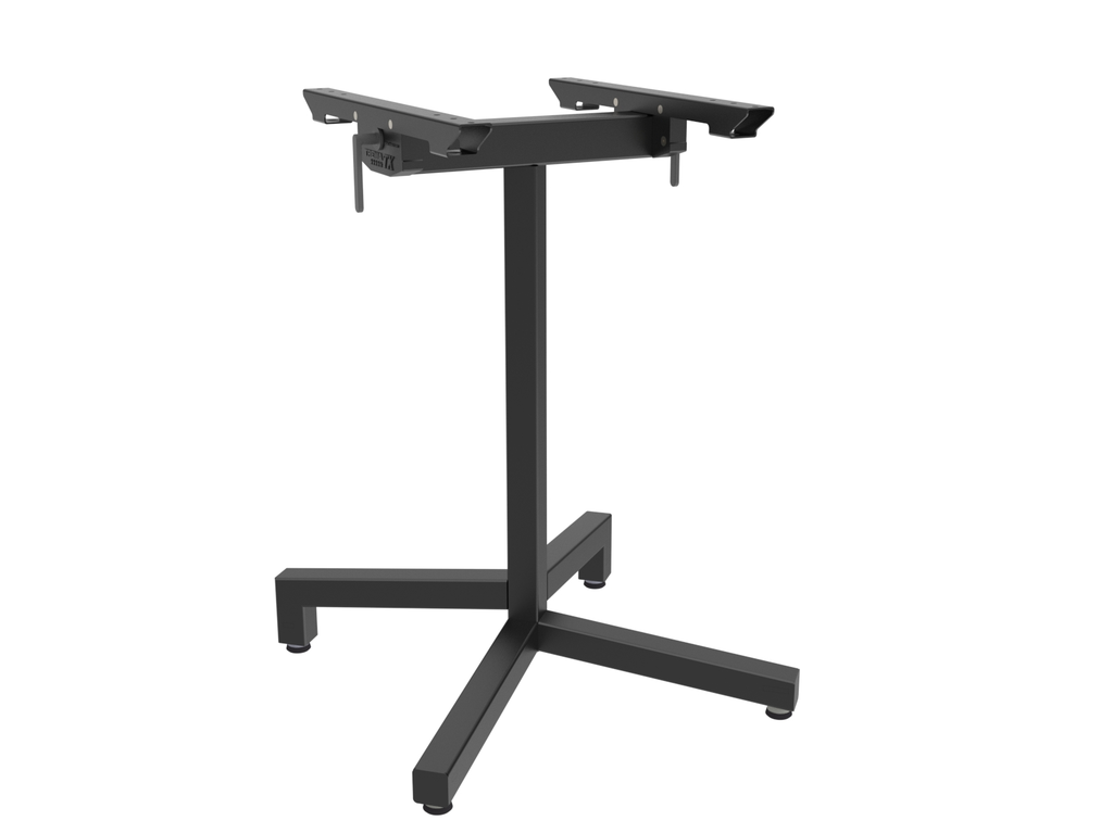 Piètement de table d’extérieur TREWA T2 Cross Base 67 x 67 cm Empilable