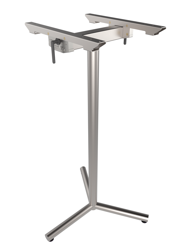 Struttura per tavolo da bar da esterno TREWA T3 3 gambe Ø 67 cm