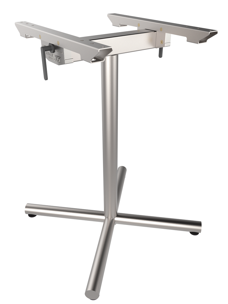 Outdoor-Tischgestell TREWA T3 Kreuzfuss 67 x 67 cm