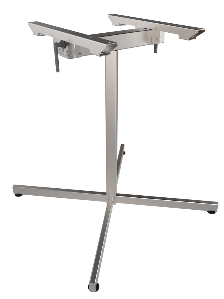 Outdoor-Tischgestell TREWA T4 Kreuzfuss 87 x 87 cm