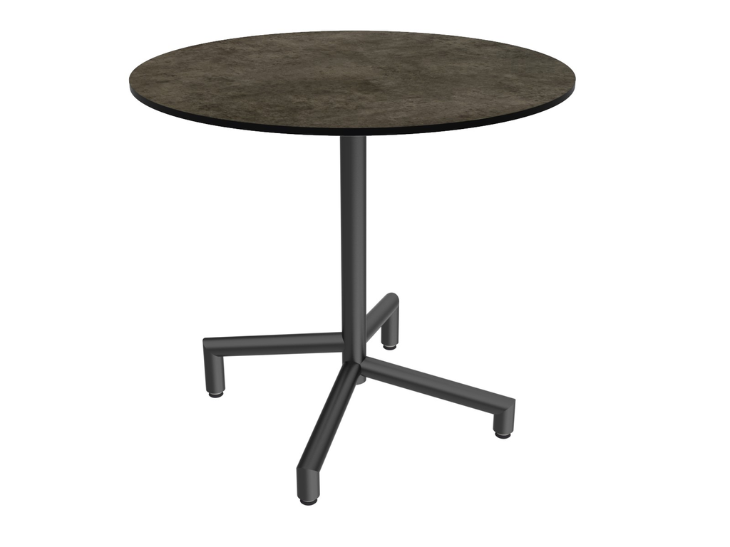 Outdoor table TREWA T1 Ø 70 cm stackable