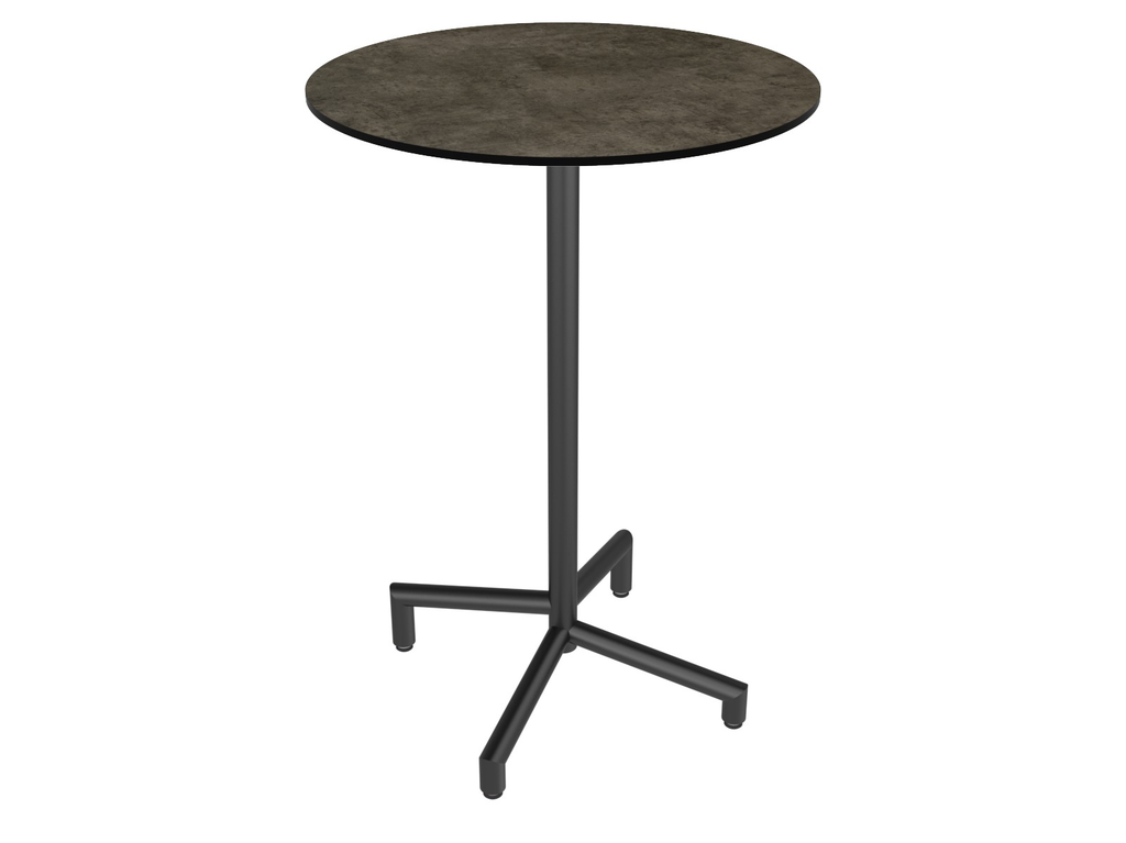 Table de bar d’extérieur TREWA T1S Ø 70 cm empilable