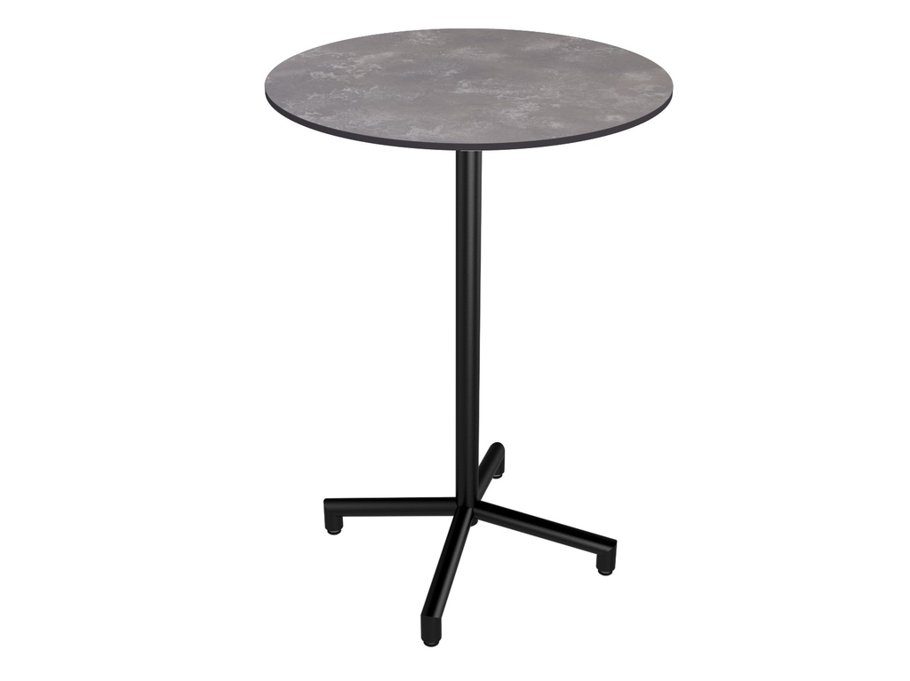 Outdoor bar table TREWA T1S Ø 80 cm