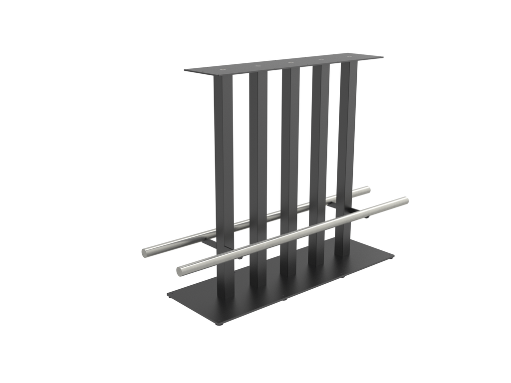 STALA 124ESF Base de table de bar 120x40 cm