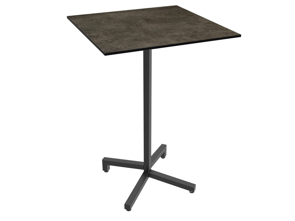 Table de bar d’extérieur TREWA T2S 70x70 cm empilable