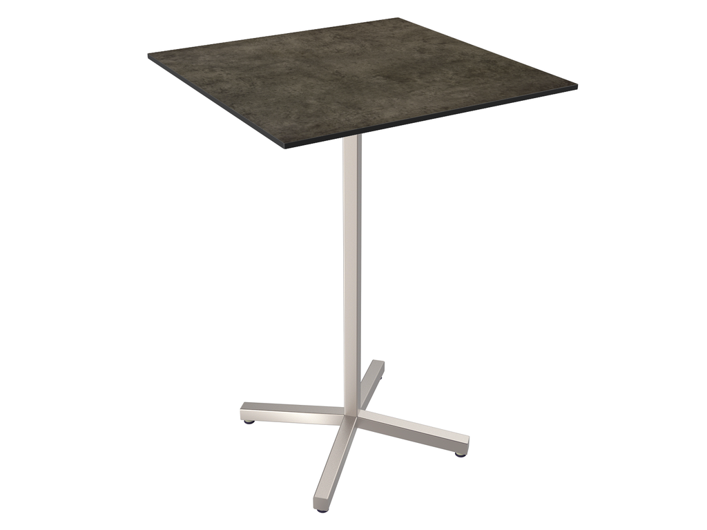 Tavolo da bar da esterno TREWA T2S 80x80 cm