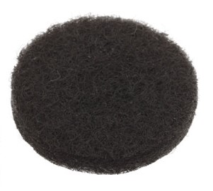 Piedini per mobili feltro Ø 40/3 mm Grigio