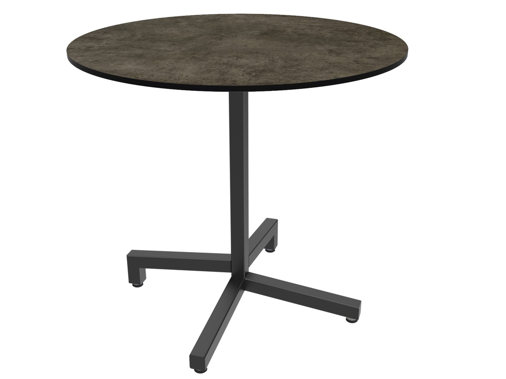 Outdoor-Tisch TREWA T2 Ø 80 cm stapelbar