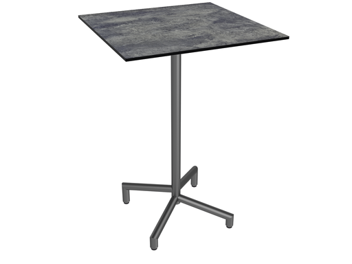 Tavolo da bar da esterno TREWA T1S 70x70 cm impilabile