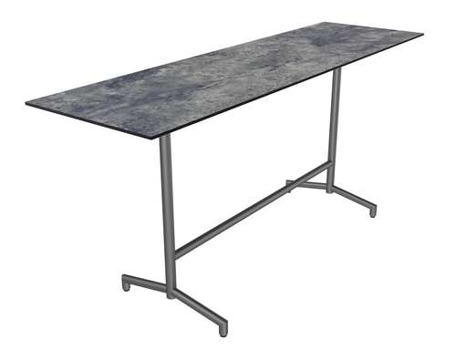 Outdoor-Stehtisch TREWA T1S 240x70 cm