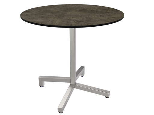 Tavolo da esterno TREWA T2 Ø 90 cm impilabile