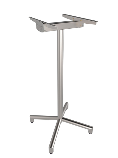 Telaio per tavolo da bar da esterno TREWA T1 base a croce 67 x 67 cm