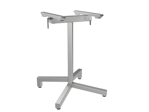 Outdoor-Tischgestell TREWA T2 Kreuzfuss 67 x 67 cm stapelbar